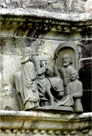 Pleyben, Bretagne, Frankreich